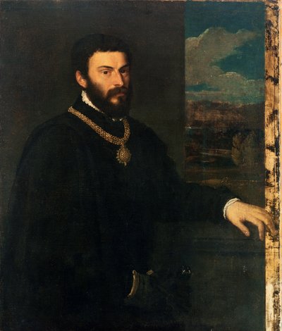 Portrait of Count Antonio Porcia by Tiziano Vecelli